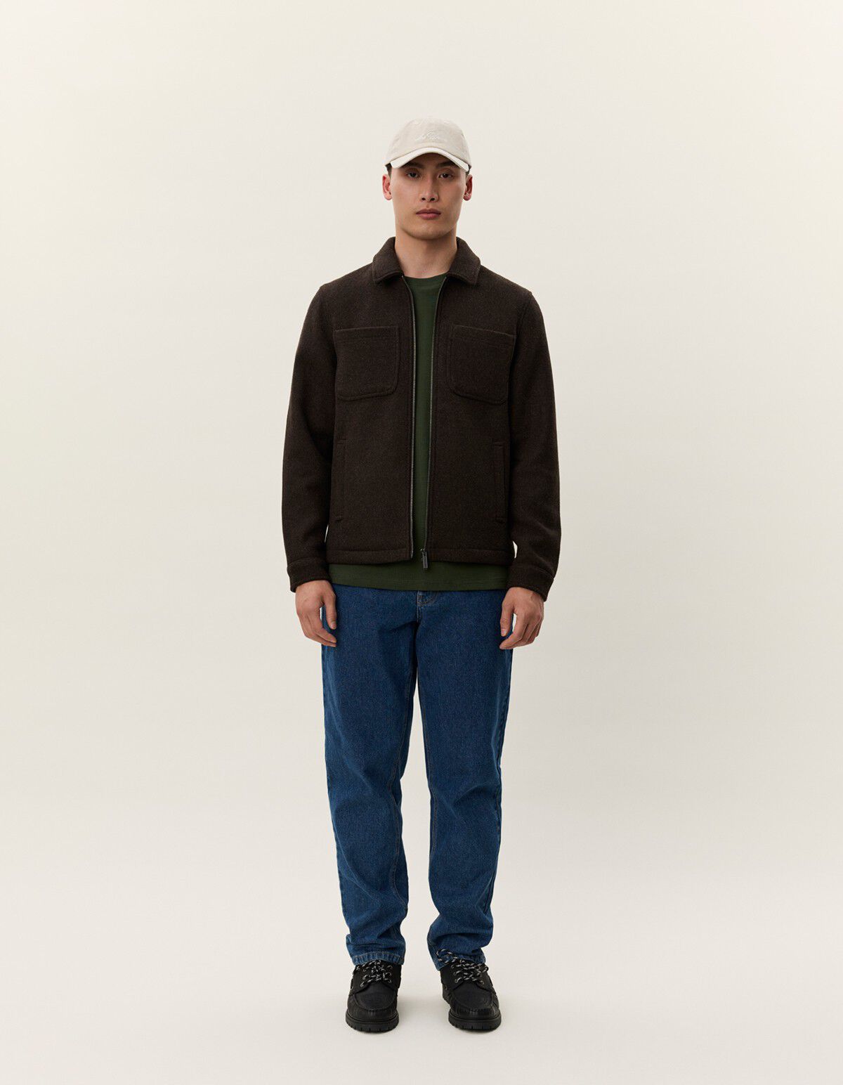 Marseille Solid Wool Jacket