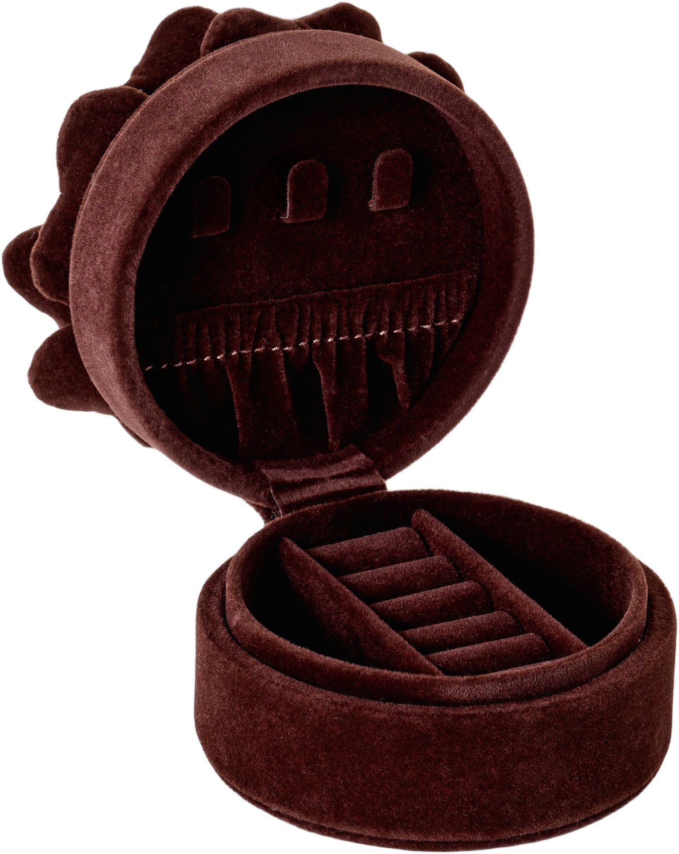 Day Velvet Flower Jewelry Round