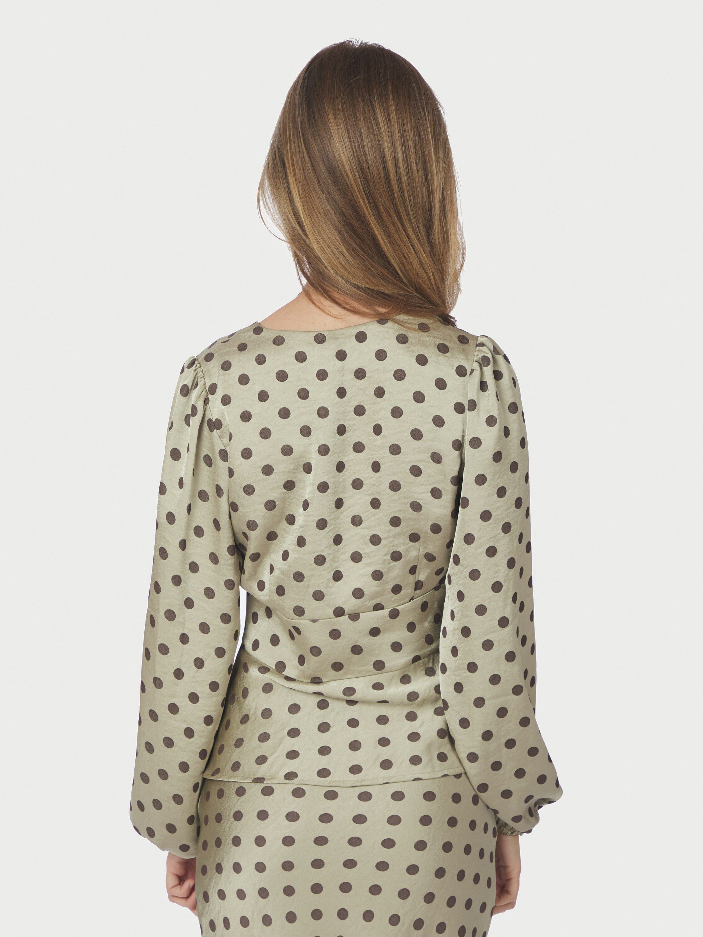 Jellima Dotted Blouse
