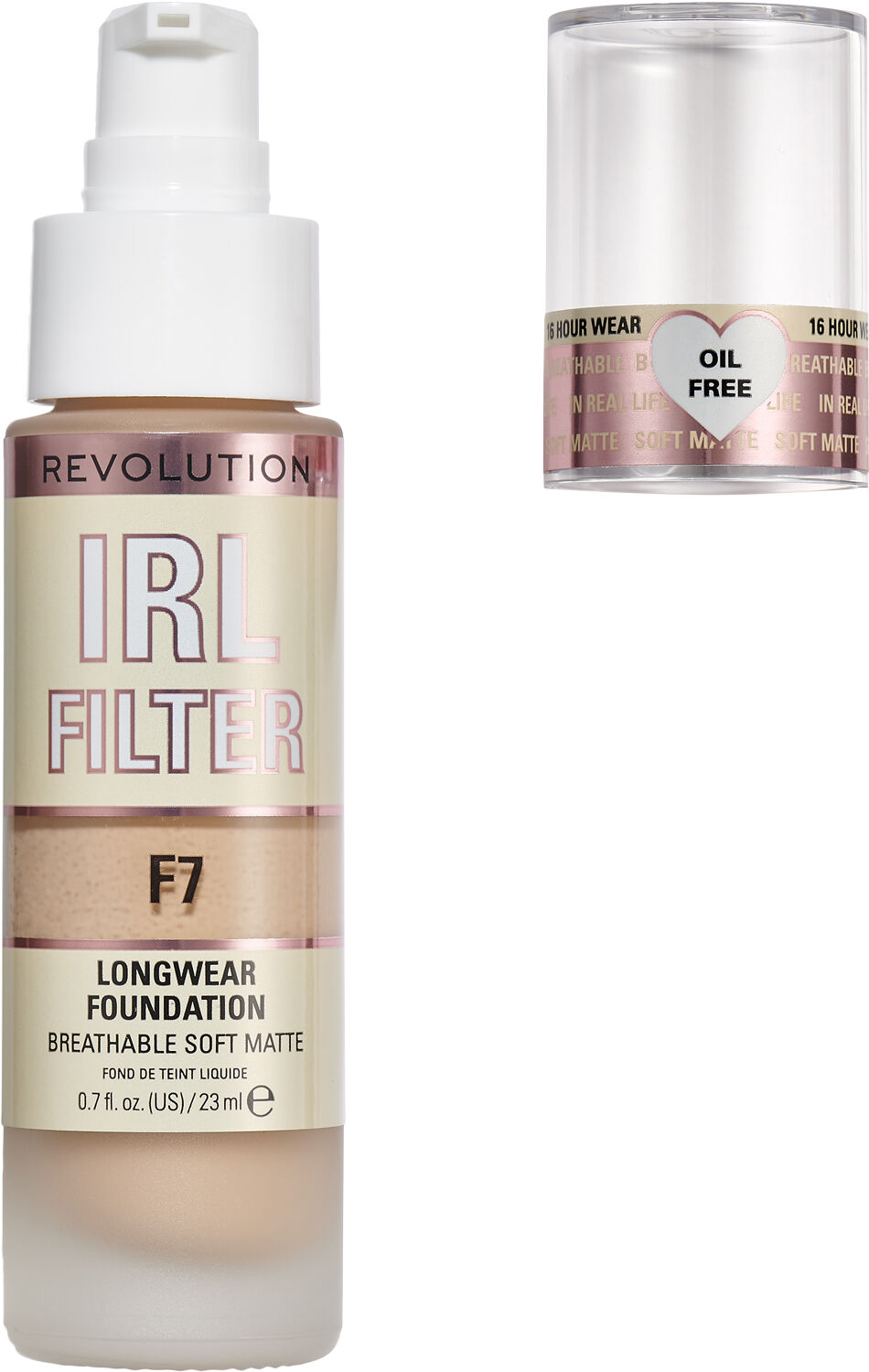Revolution IRL Filter Longwear Foundation F7