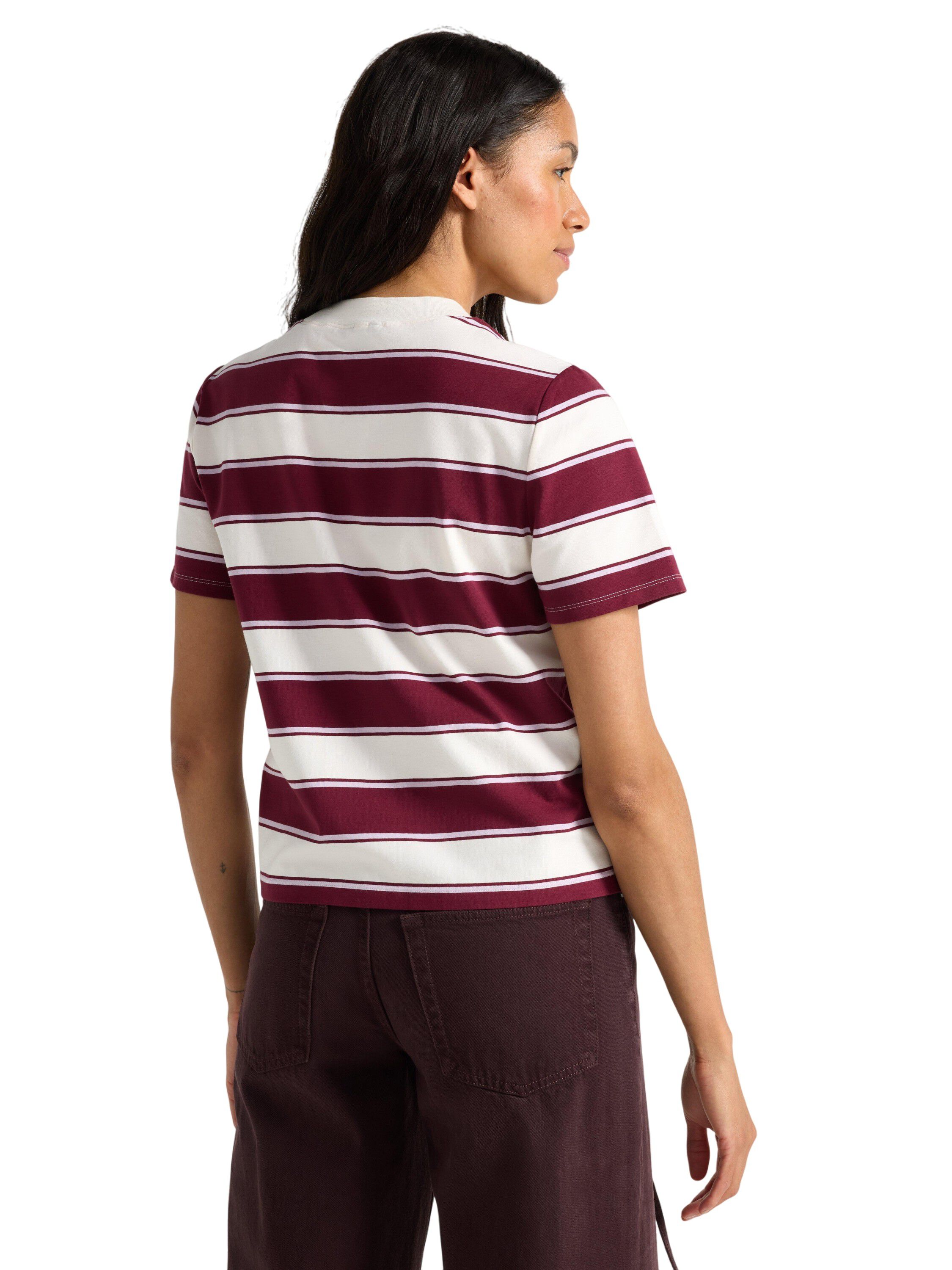 Striped t-shirt in soft cotton with