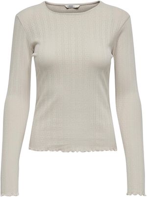 ONLCARLOTTA L/S TOP NOOS JRS