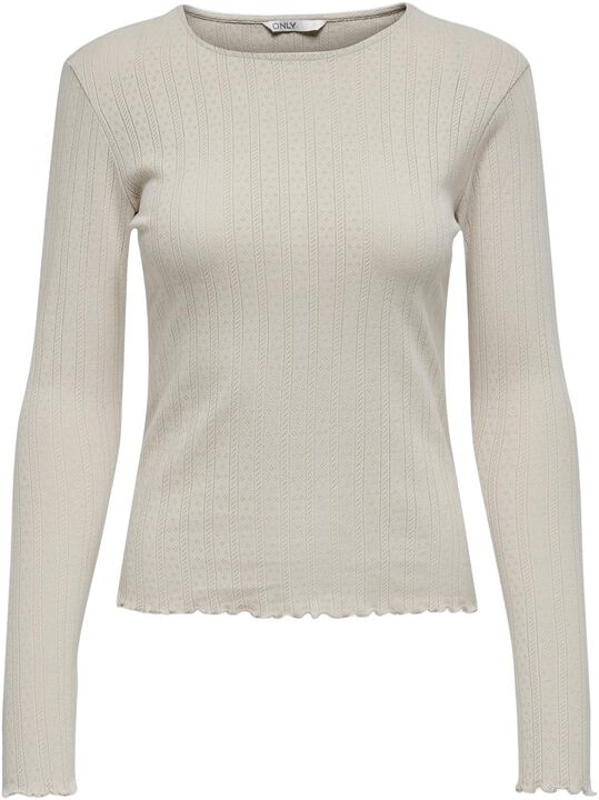 ONLCARLOTTA L/S TOP NOOS JRS