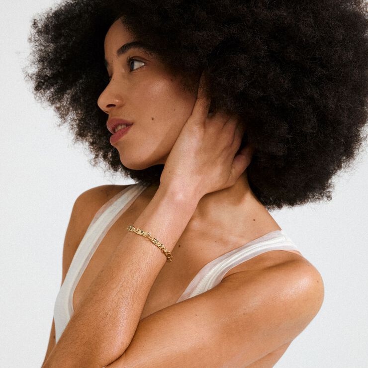 INSTANT bracelet gold-plated