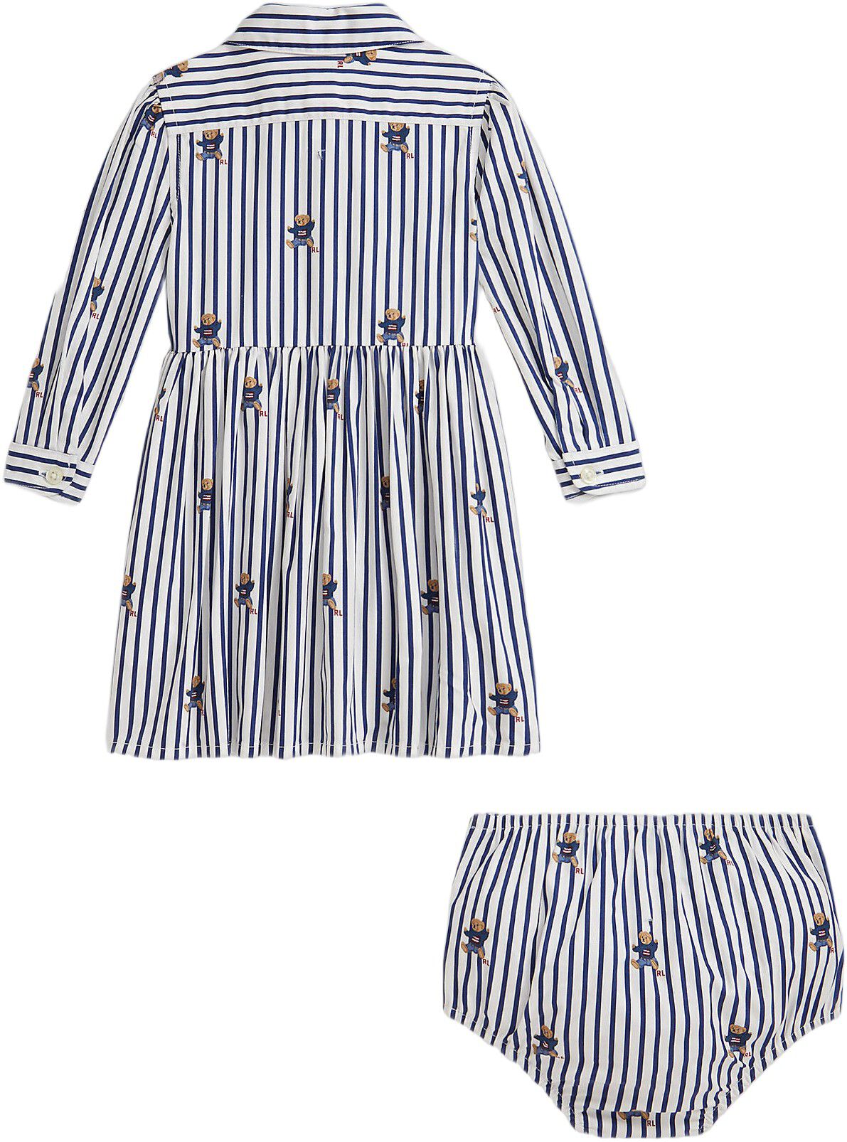 Polo Bear Cotton Oxford Shirtdress