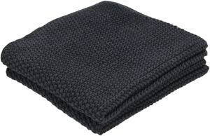 Kjøkkenklute Knit 26 x 26 cm 2 stk. Grafit 100% økologisk bo