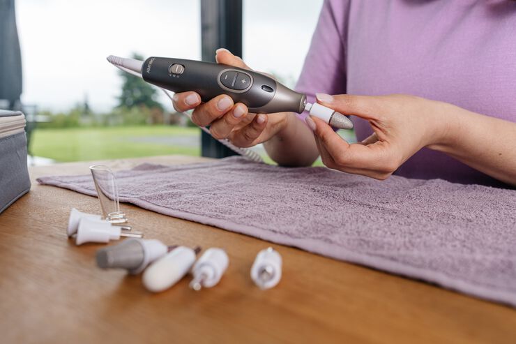 Manikyr- og pedikyrsett PR-MP01R