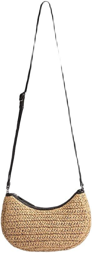 Denela Cross. Bag, Raffia