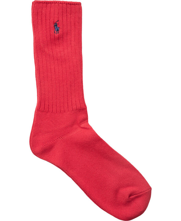 Cotton-Blend Crew Socks