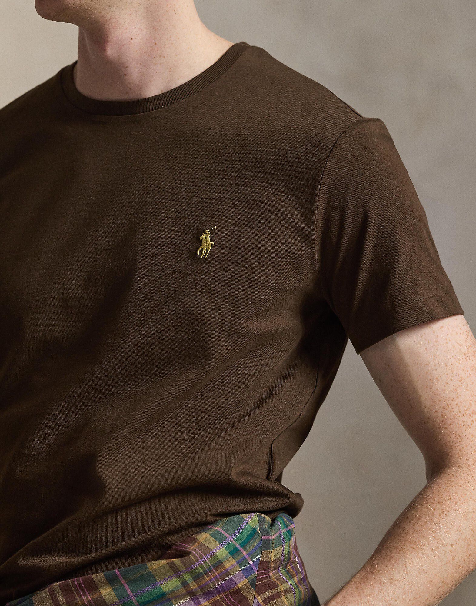 Custom Slim Fit Jersey Crewneck T-Shirt