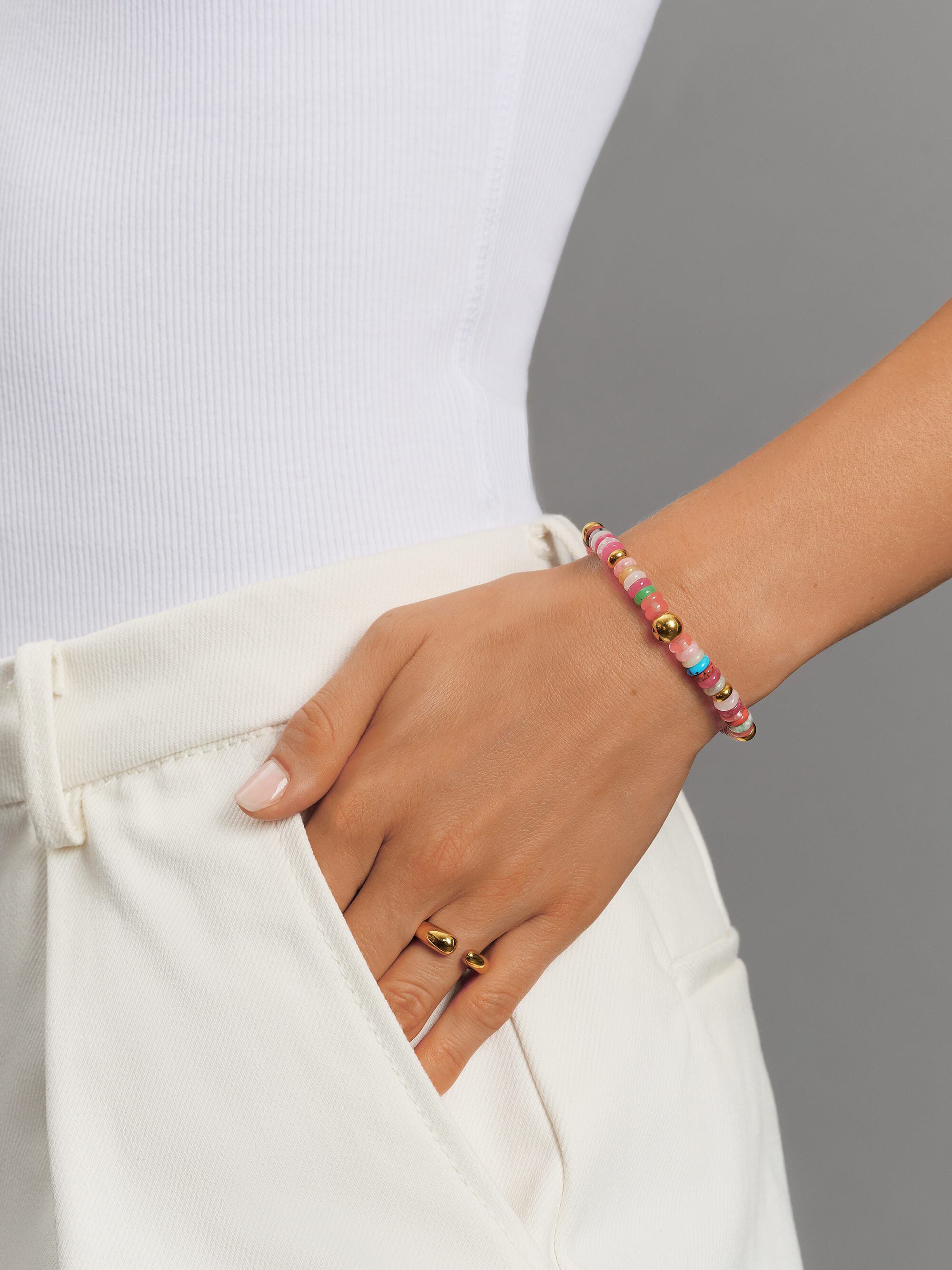 Women's Mixed Gemstone Bracelet