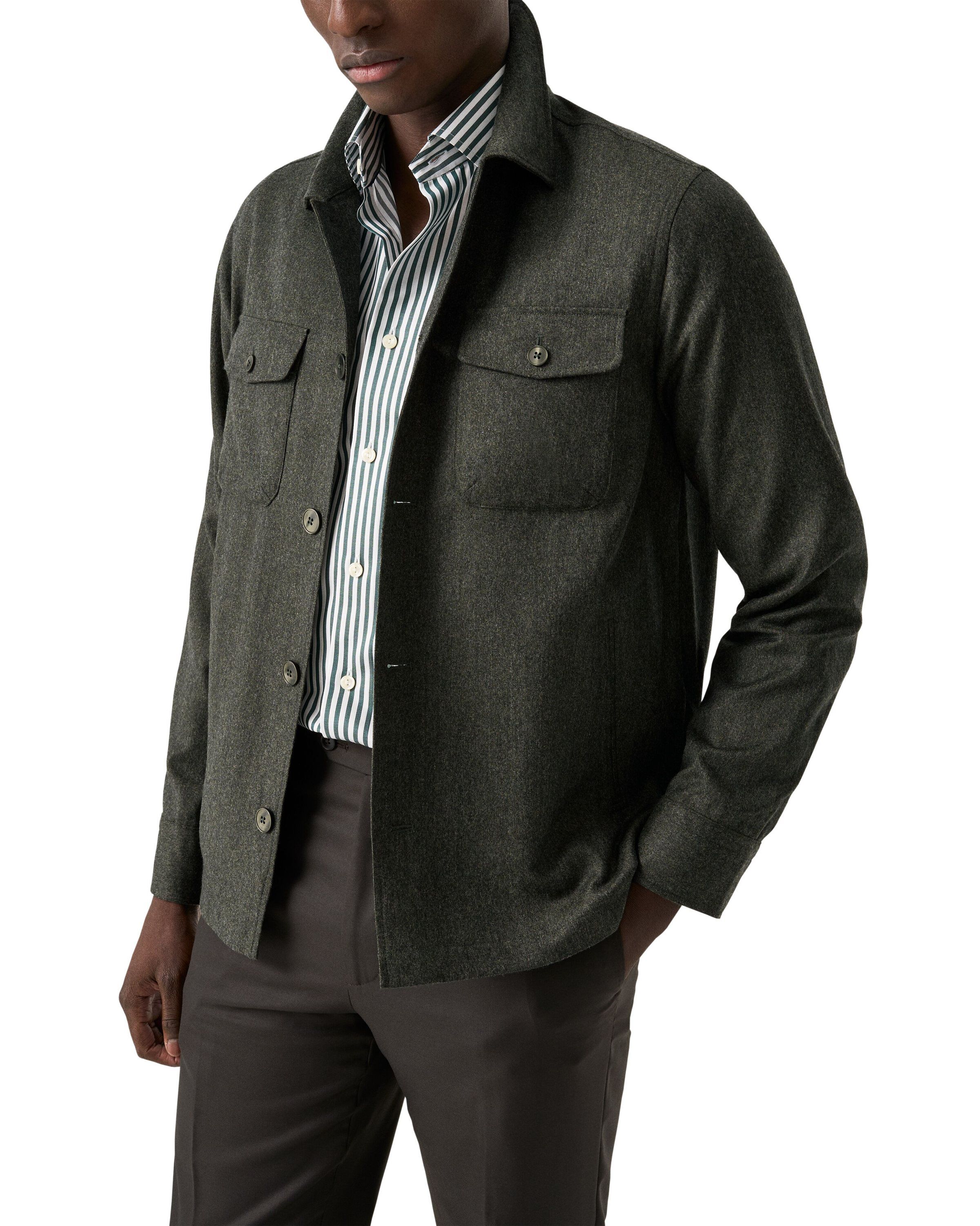 Active Wool Four Pocket Overshirt
