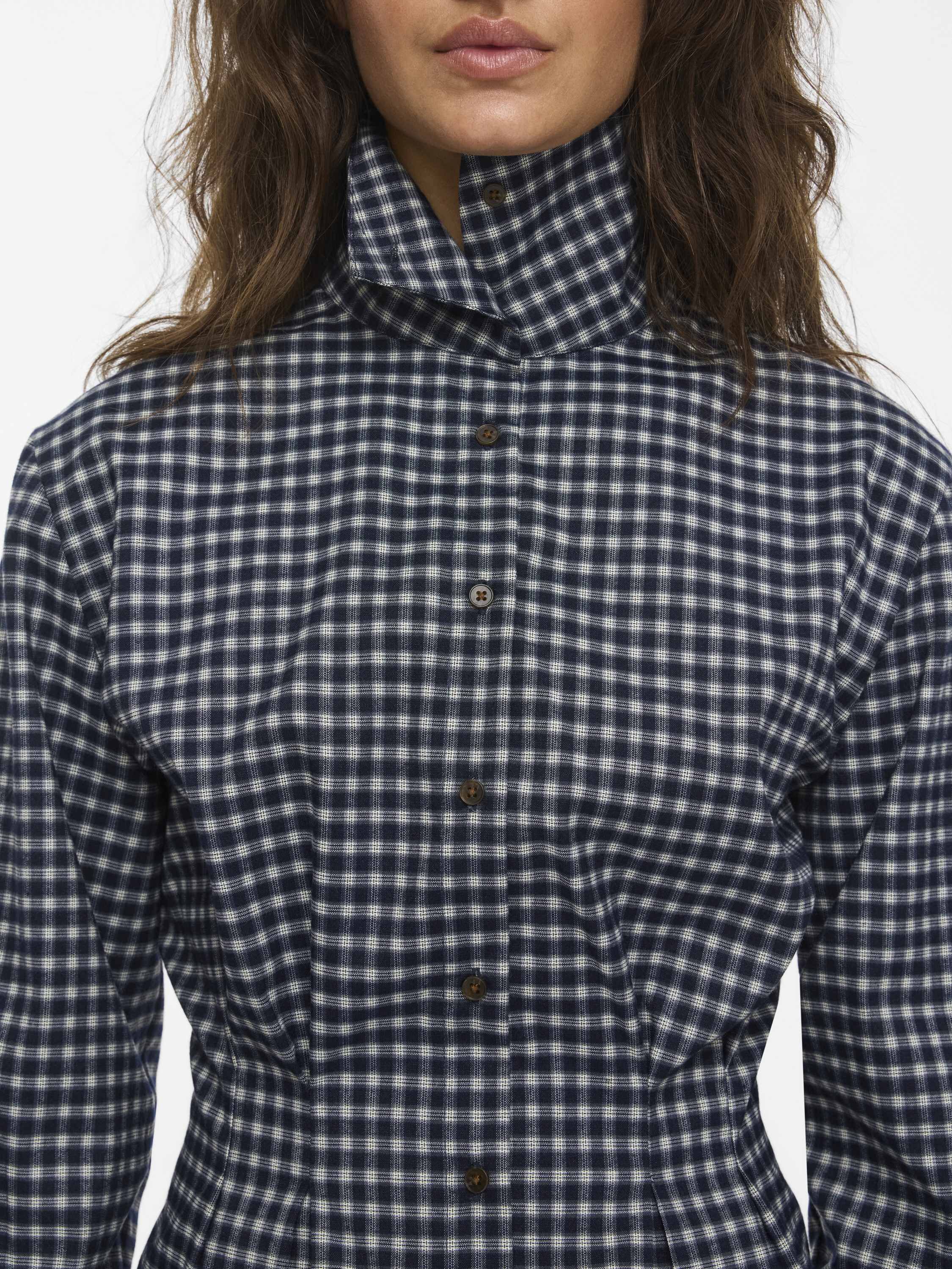 Nmpamila Highneck L/S Detail Shirt