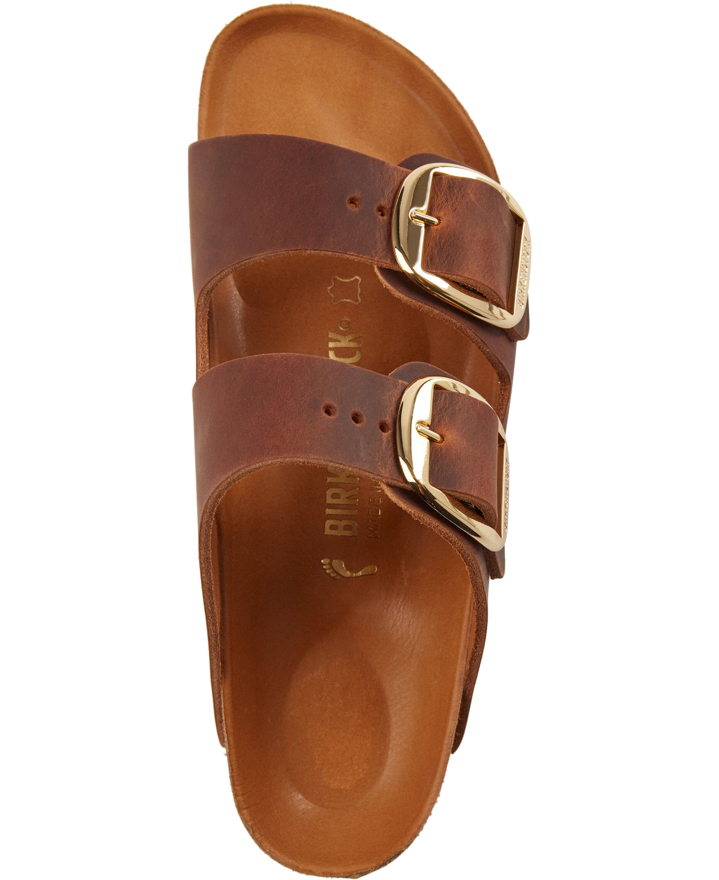 Arizona Big Buckle Oiled Leather Narrow
