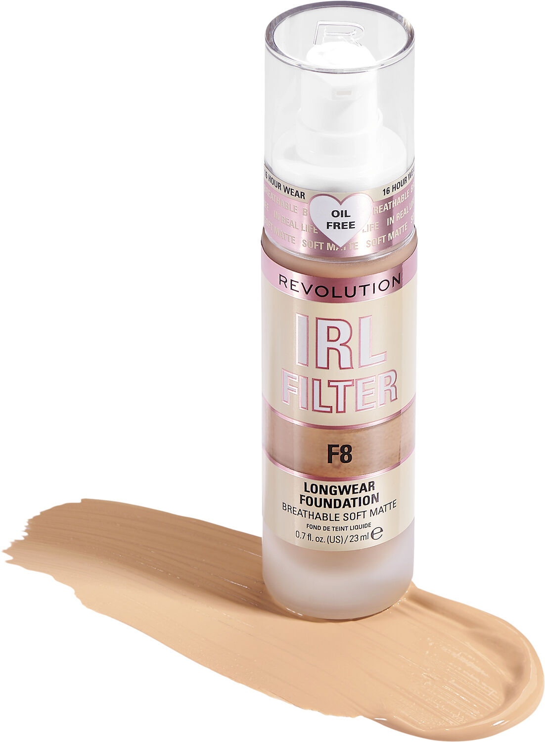 Revolution IRL Filter Longwear Foundation F8