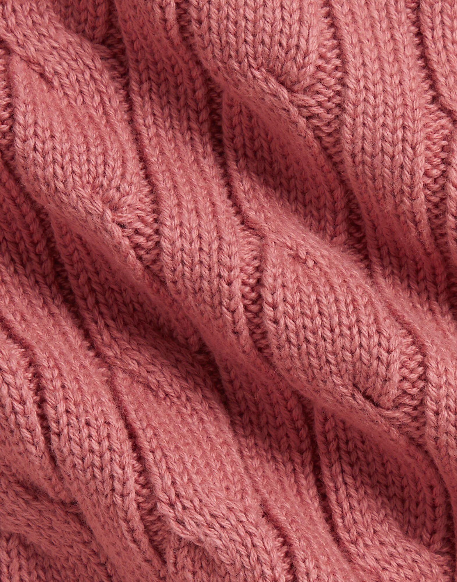 Cable-Knit Cotton Cardigan & Pant