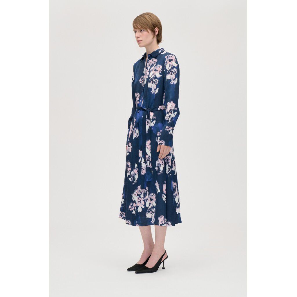 2263 Dry Viscose, Shirt Dress Midi