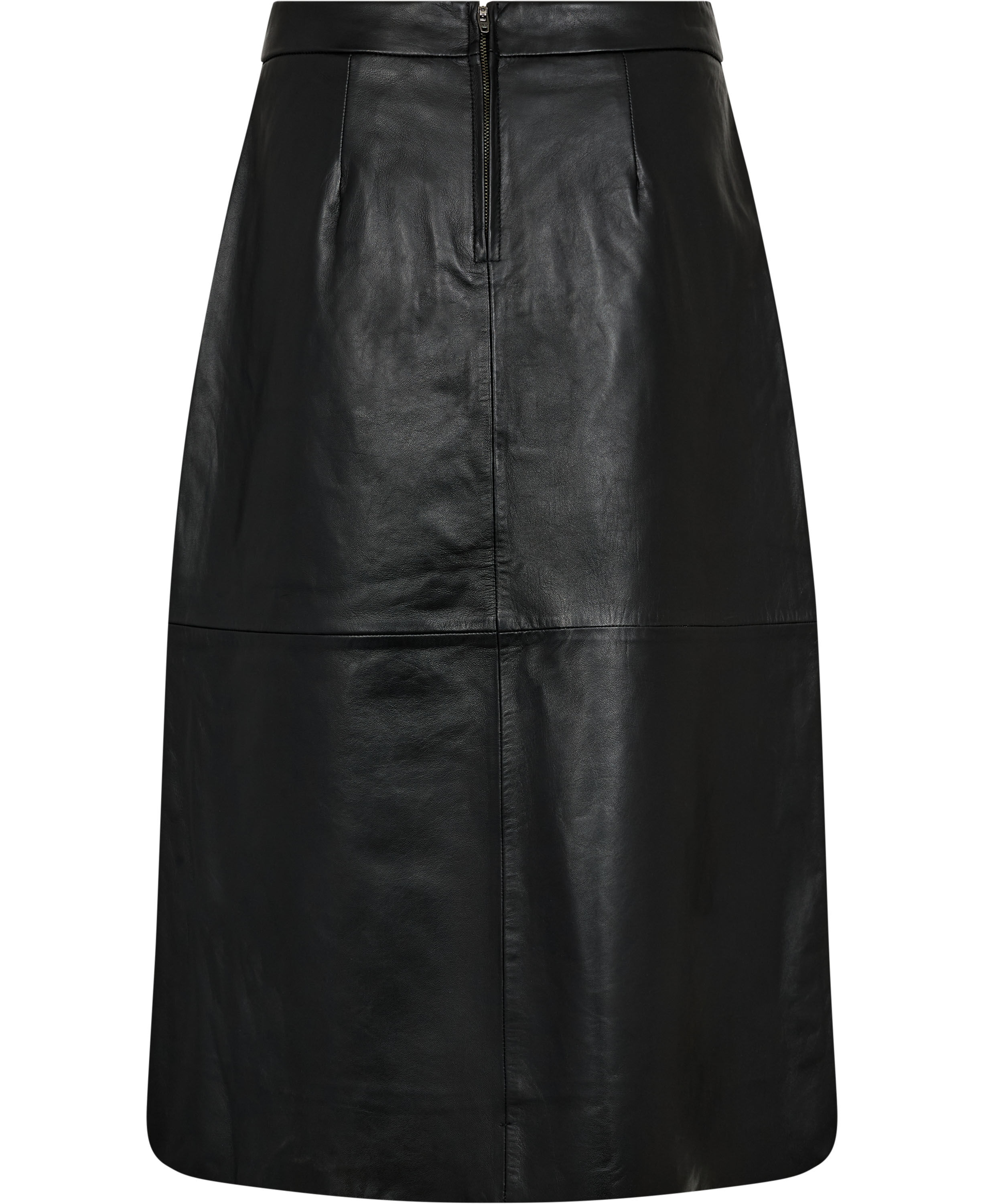 Tana 4 A-formet nederdel - 100% L&aelig;der LWG