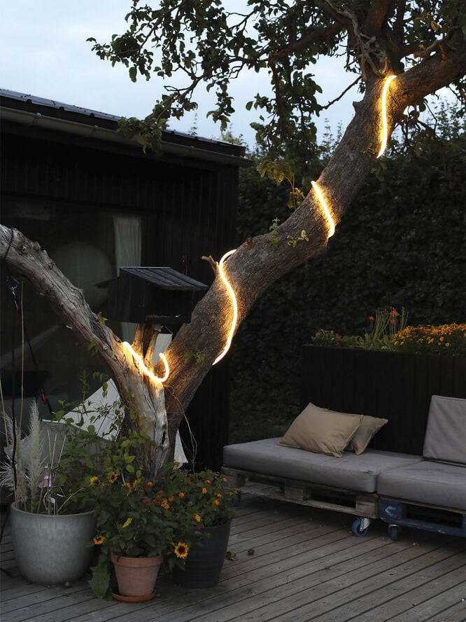 Flex tube, 9 m, warm white, 900016W