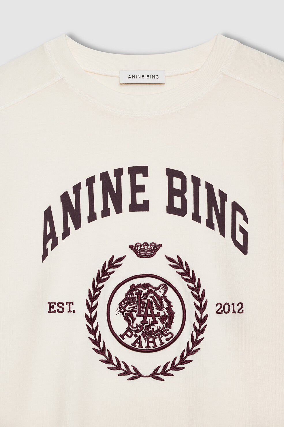 JAYLIN TEE COLLEGIATE - CREAM