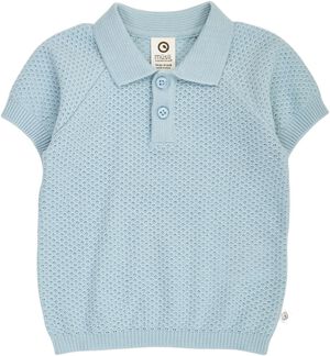 Sea knit s/s polo T baby