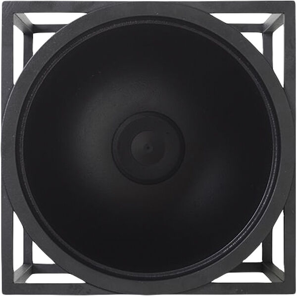 Kubus Flowerpot 14, Black