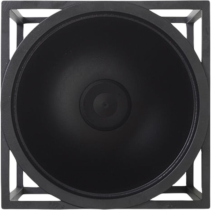 Kubus Flowerpot 14, Black
