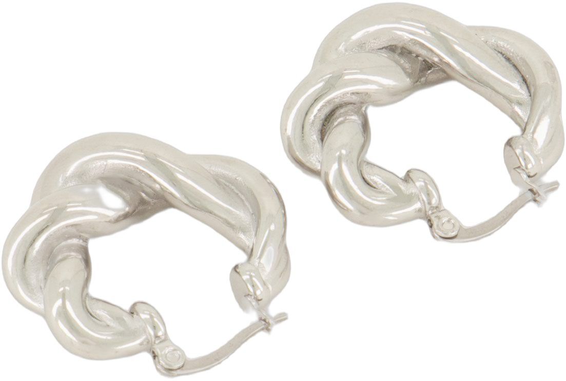 Iconic twisted pattern earrings