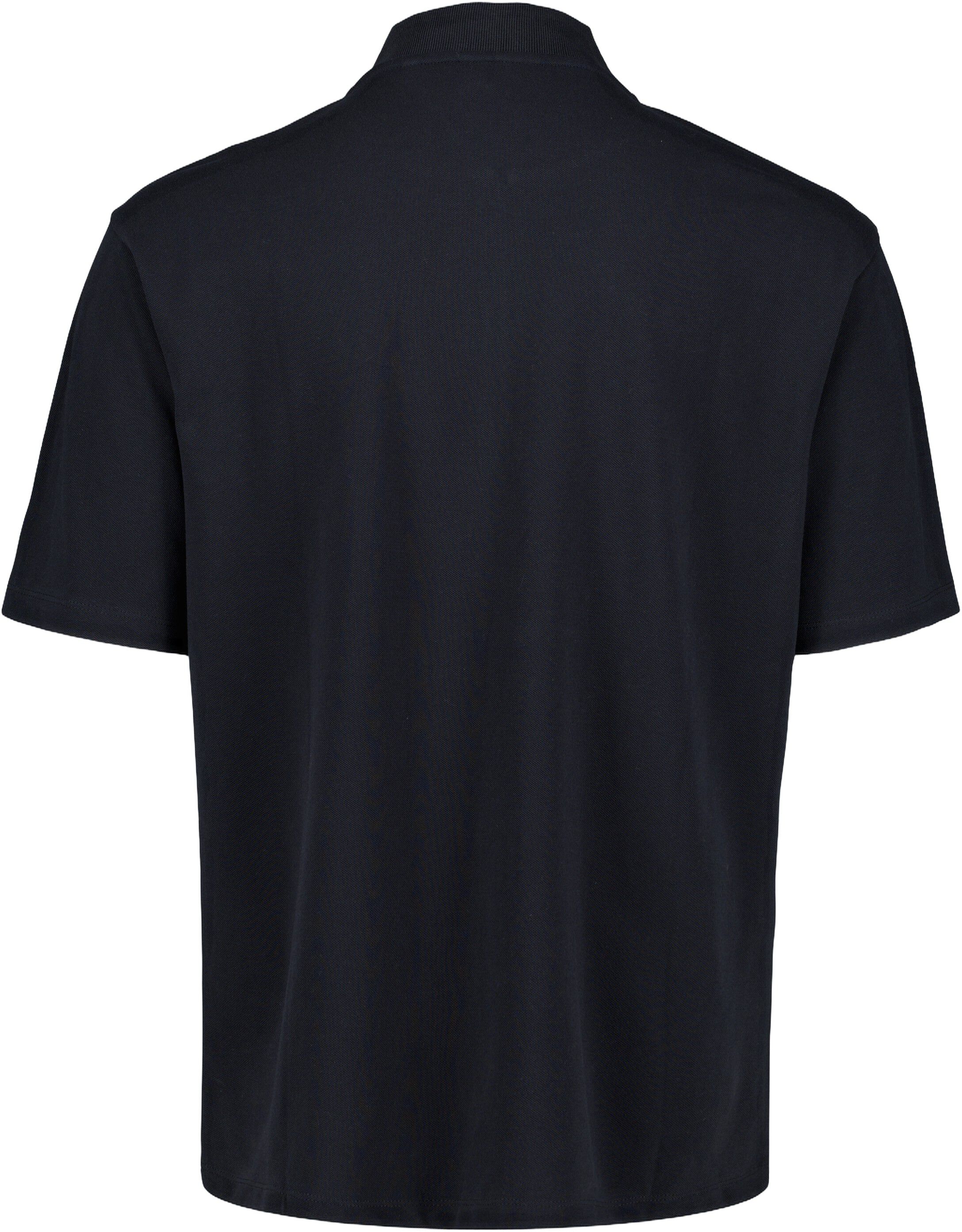 Pique S/S shirt bomber collar