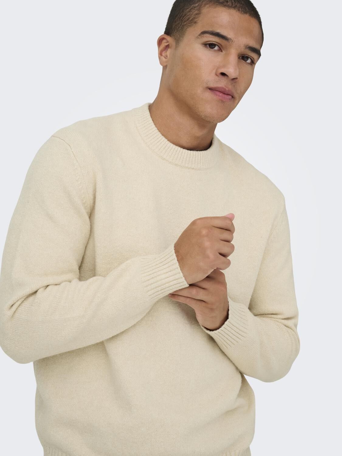 ONSJAMES RLX CREW KNIT NOOS