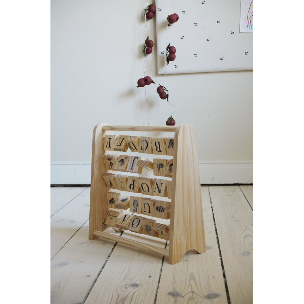 ABC WOODEN BLOCK FRAME