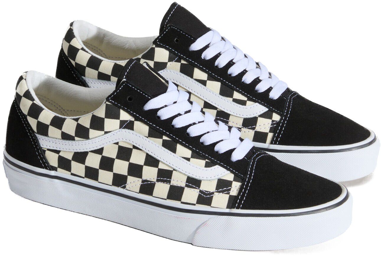 UA Old Skool PRIMARY CHECK BLK/WH