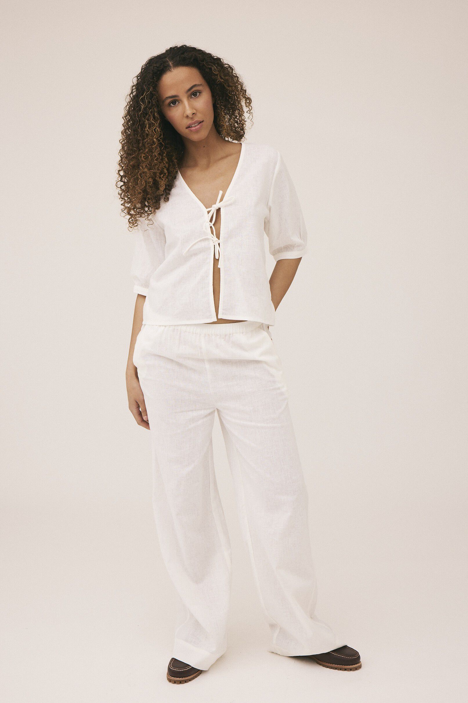 Florence 2S Bluse &ndash; Linblanding