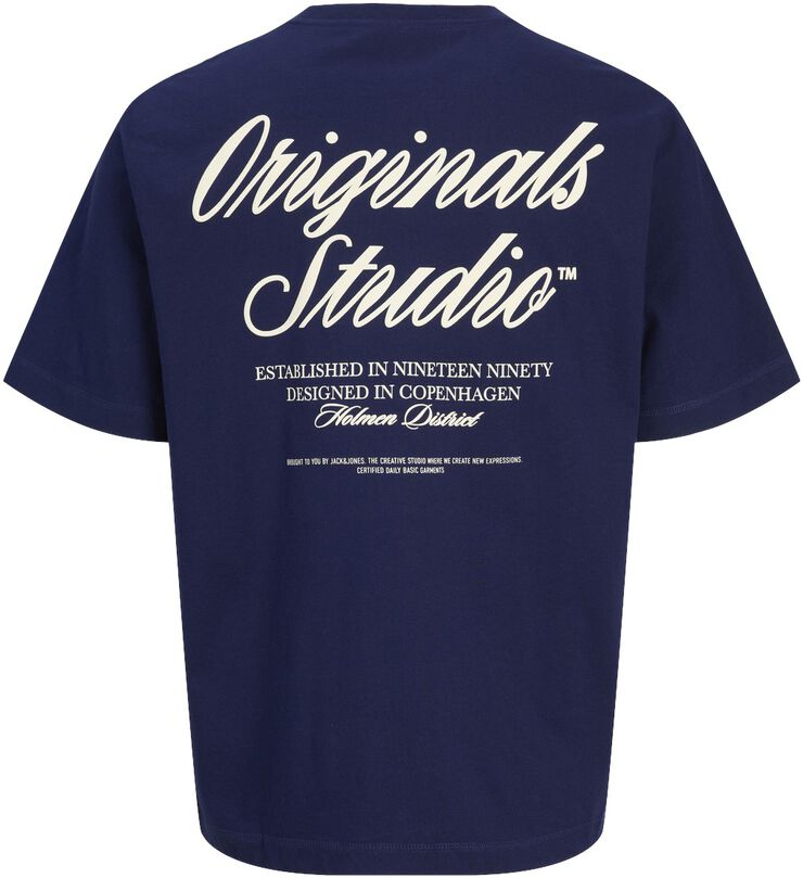 Jornorrebro Typo Tee Ss Crew Neck Sn Jnr