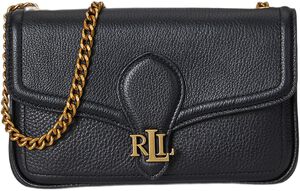 Pebbled Leather Bradley Crossbody Wallet