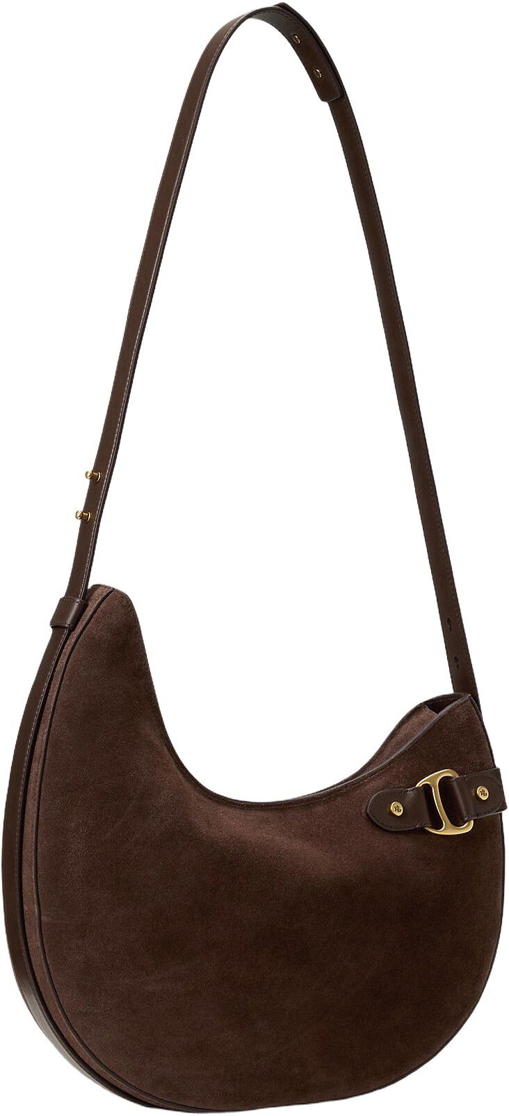 Suede Large Tasha Shoulder Bag