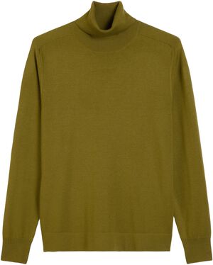 Turtleneck in pure merino