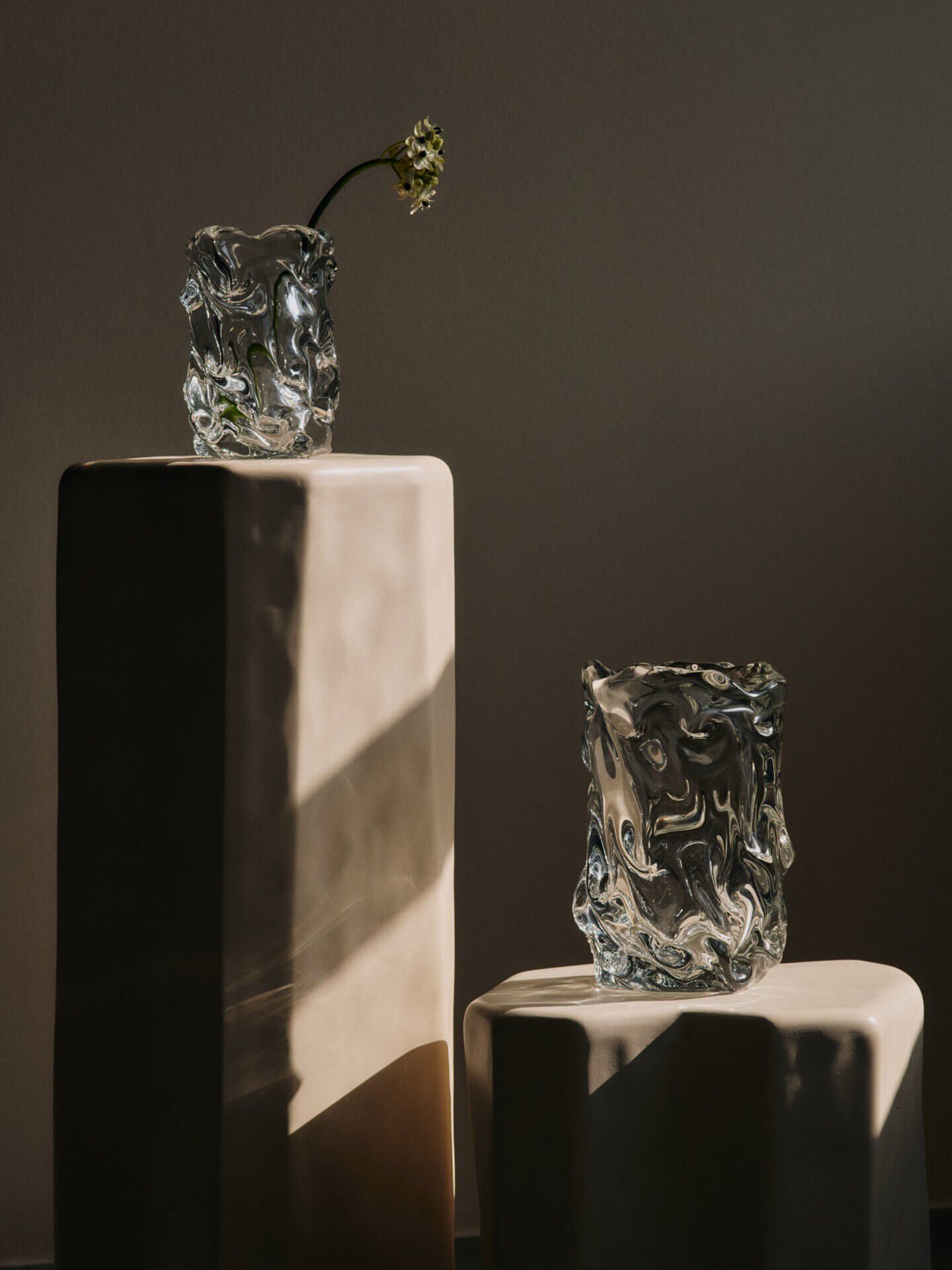 Virelle Vase - H18 - Clear