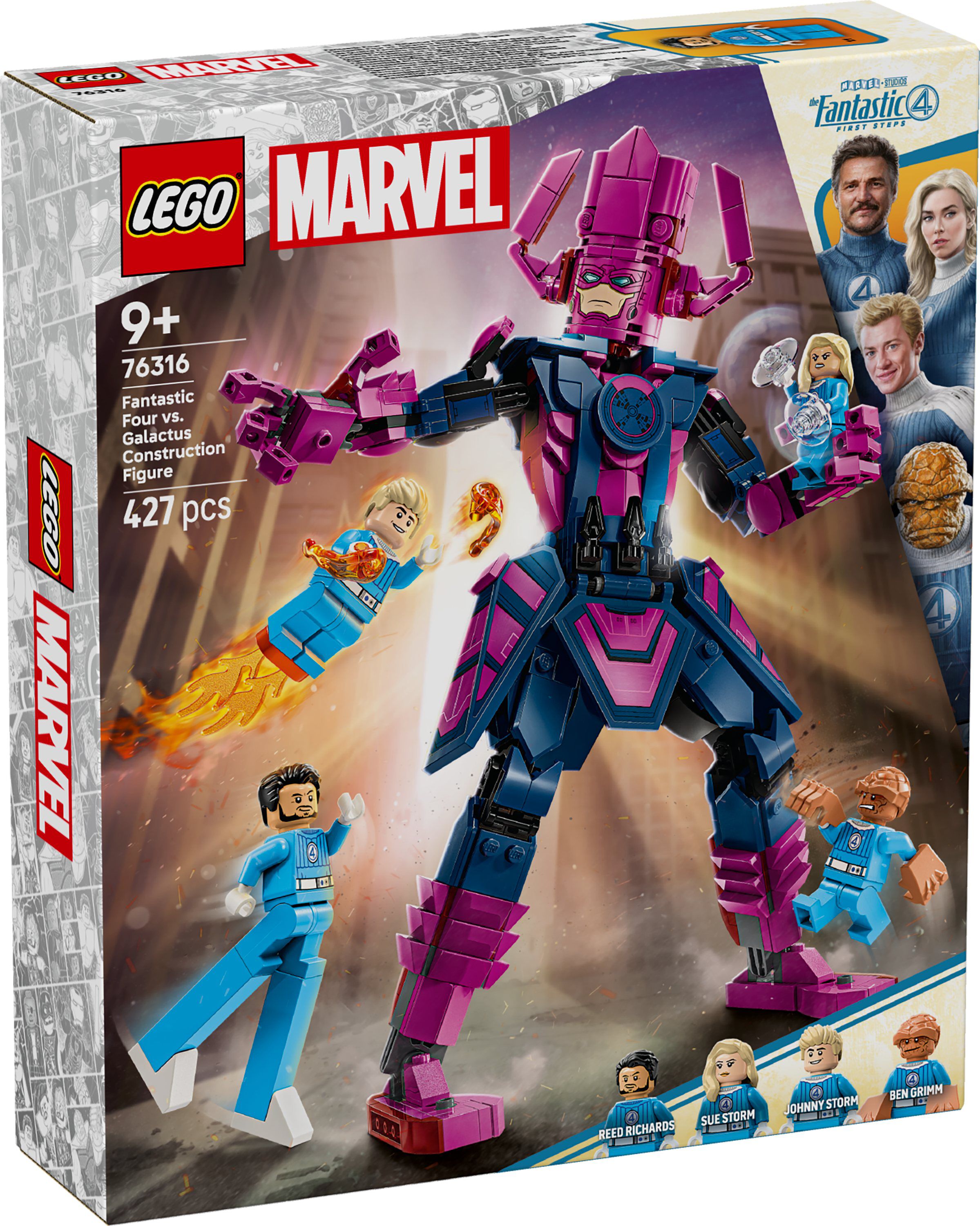 Fantastic Four mod Galactus-byggefigur 76316
