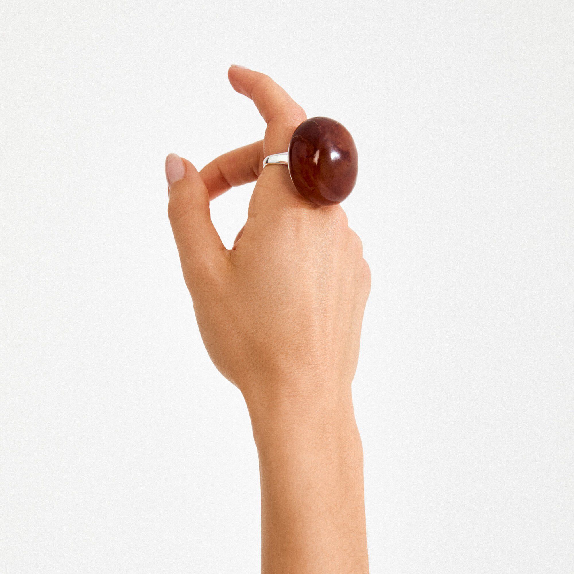 AASE ring s&oslash;lvbelagt