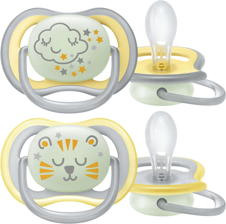 Philips Avent Ultra air sut - Pakke med2 - 18m+ night