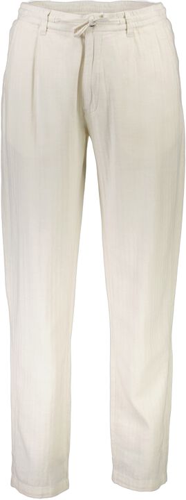 Linen blend herringbone pants