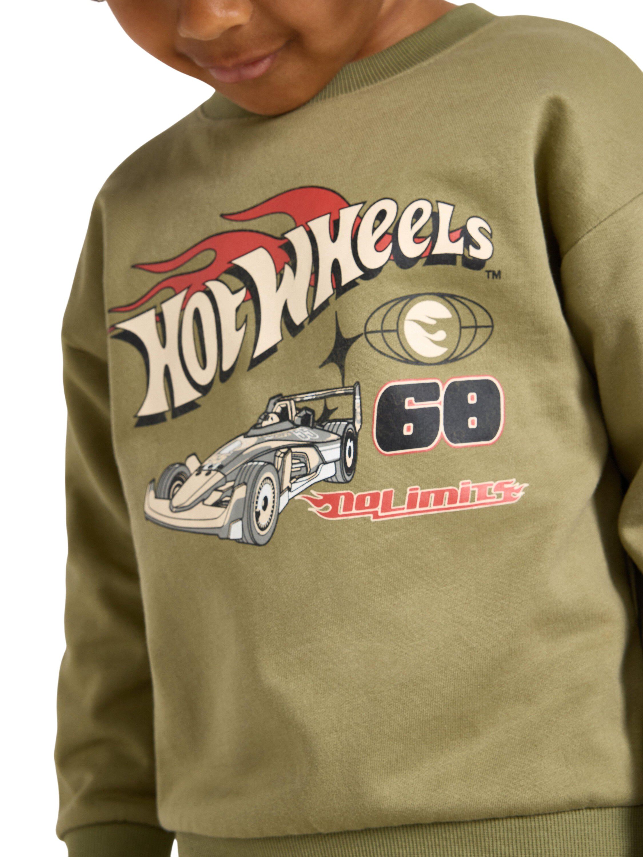 Comfy sweatshirt in cotton jersey w