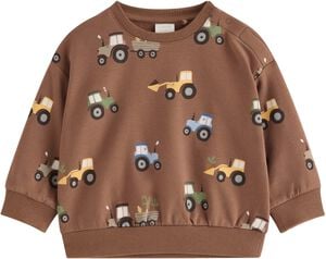Sweatshirt med borstad insida