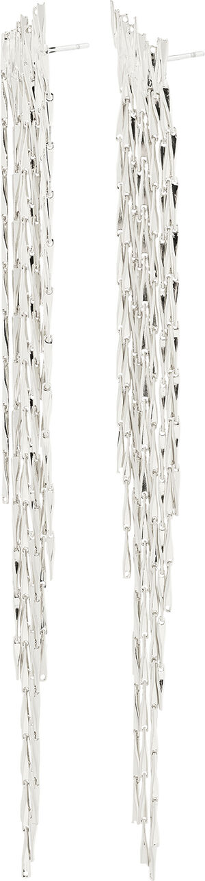 ZENOBIA recycled earrings silver-plated
