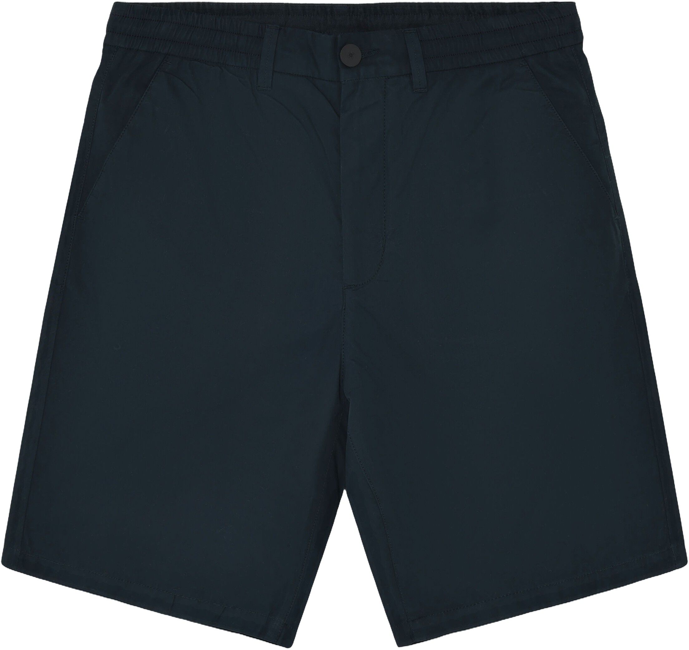 FIG loose poplin elastic waist string shorts - GOTS/Vegan