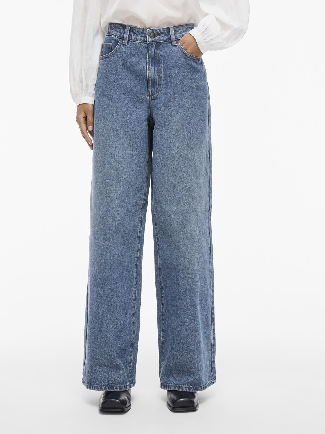ROURAMONAS HW F/L W/F JEANS