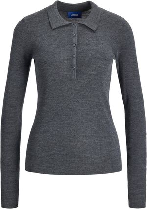 JXWREN WOOL BLEND POLO NECK KNIT