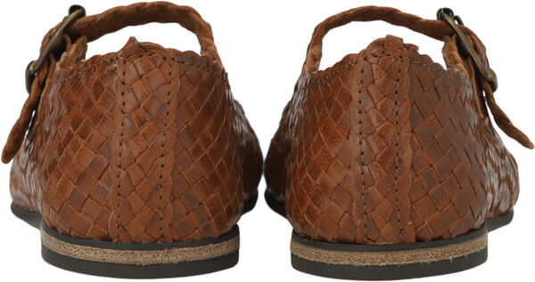 Håndflettet Mary Jane ballerina