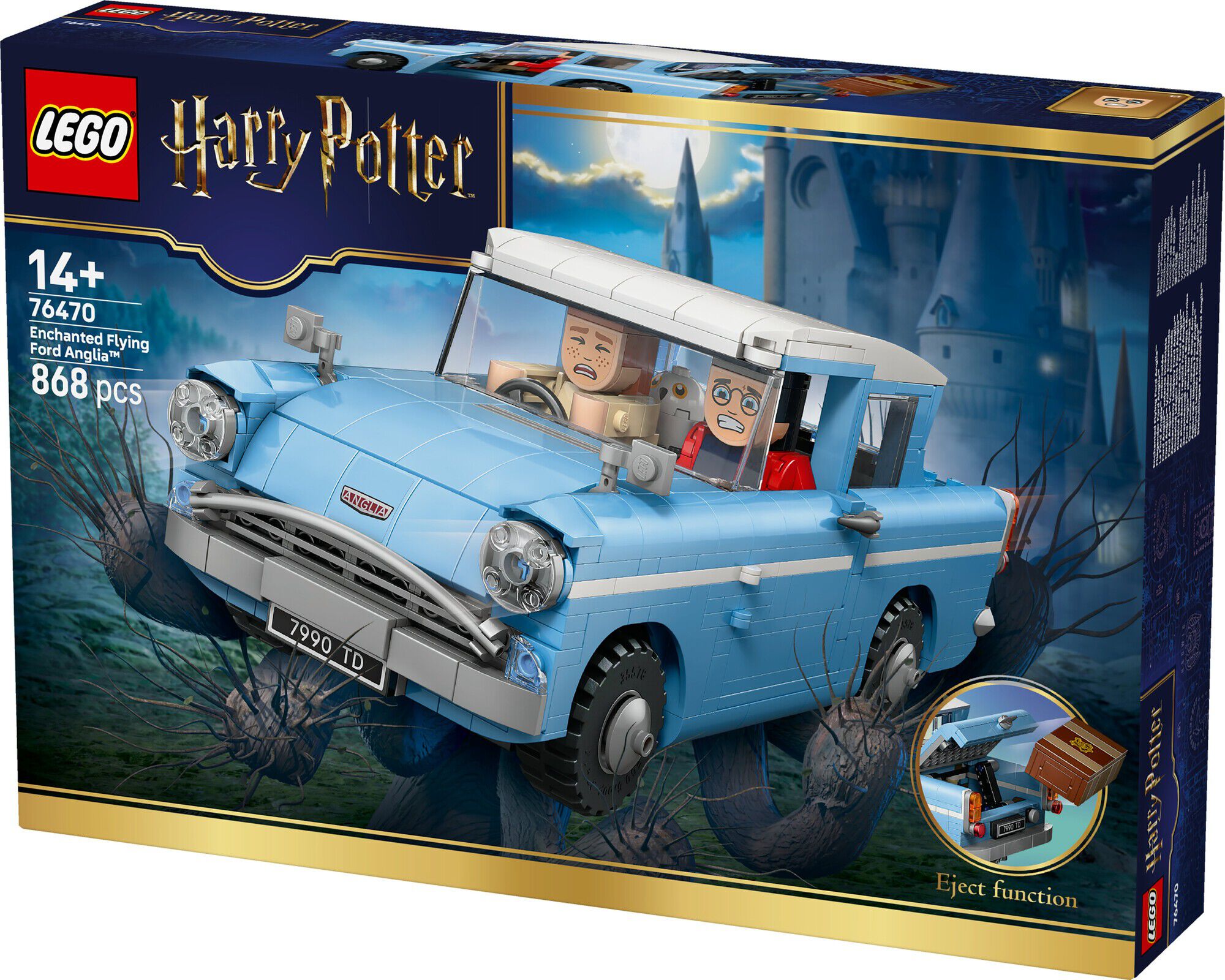 Fortryllet flyvende Ford Anglia 76470
